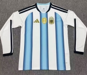 2026 Argentina home Long Sleeve soccer jersey